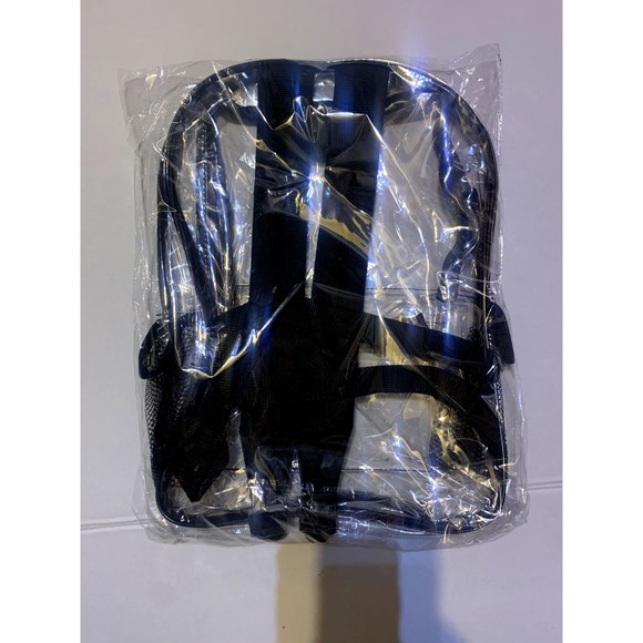 HEAVY DUTY CLEAR TRANSPARENT BACKPACK - NEW(SEALED) SEE PHOTOS - Picture 2 of 3